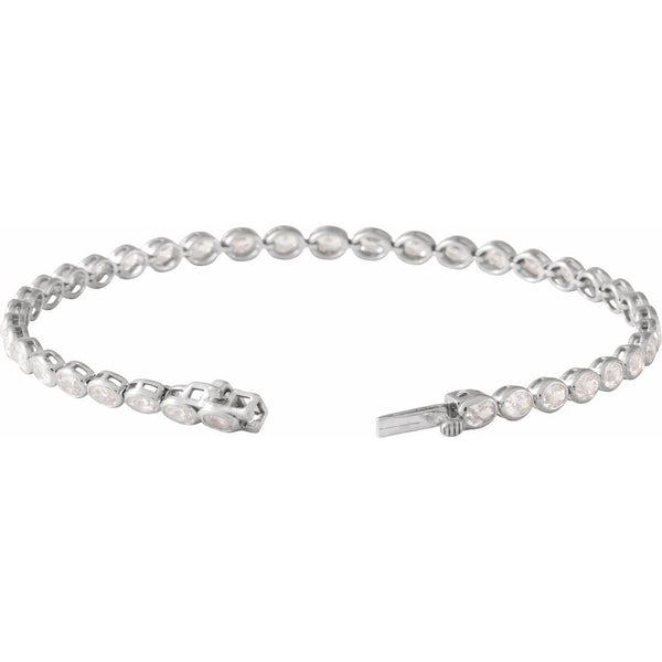 Scintille De Versailles, Yellow Gold Lab-Grown Diamond Tennis Bracelet