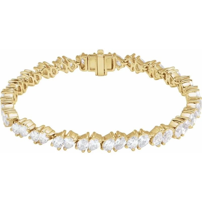 Éclat de Giverny, Lab-Grown Diamond Line Tennis Bracelet