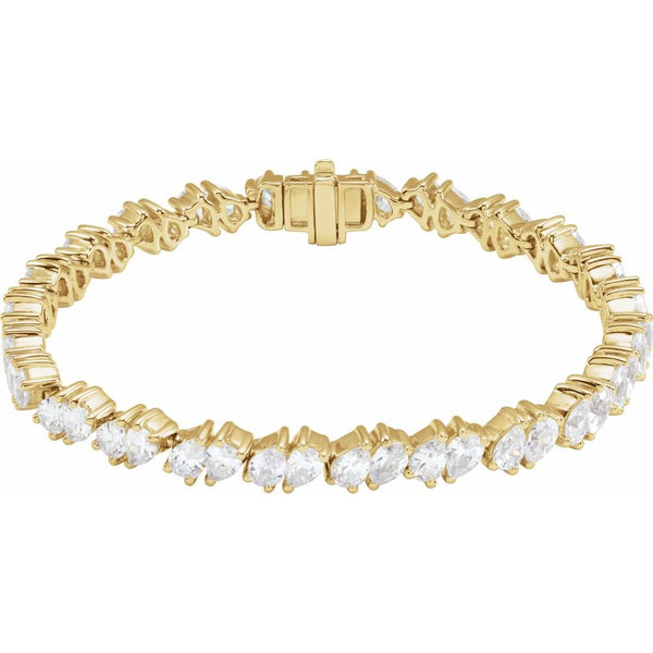 Éclat de Giverny, Lab-Grown Diamond Line Tennis Bracelet