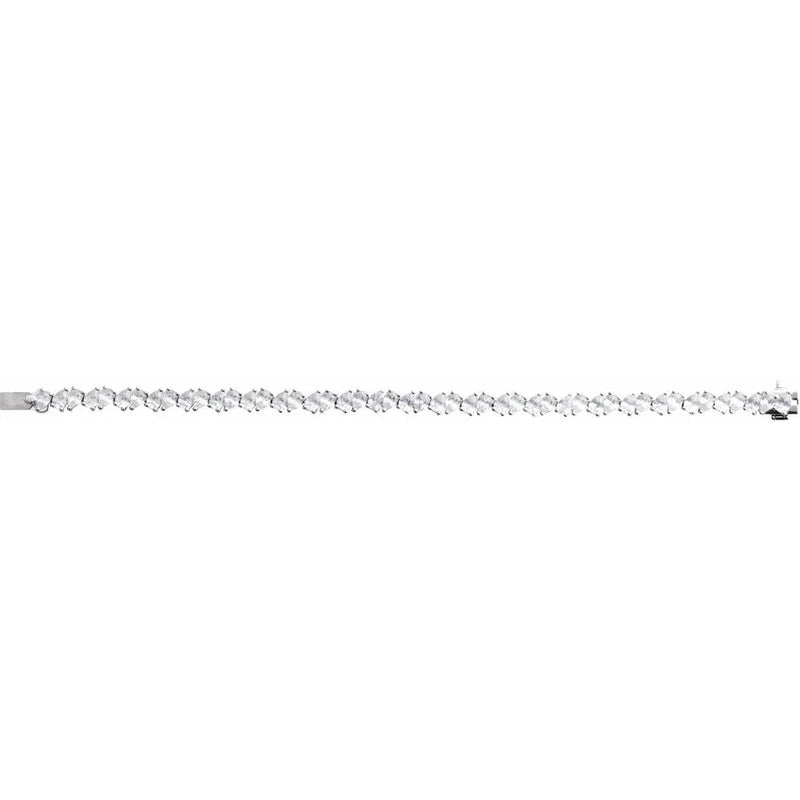 Éclat de Giverny, Lab-Grown Diamond Line Tennis Bracelet