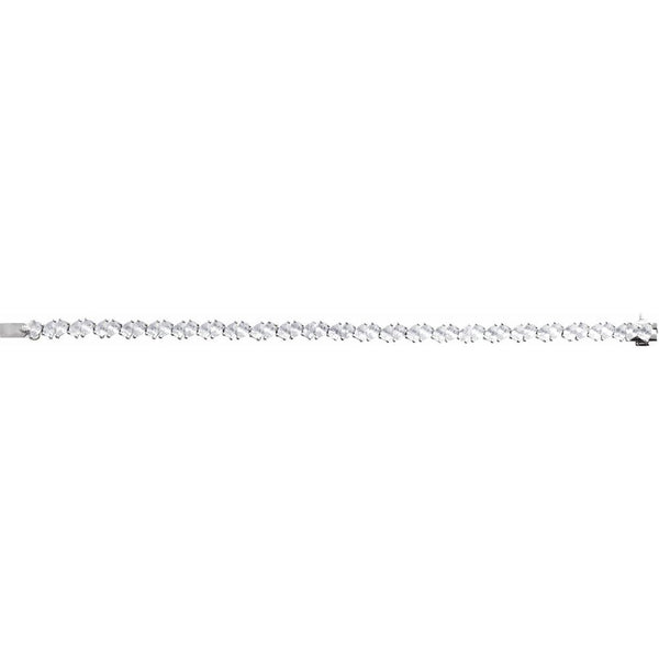 Éclat de Giverny, Lab-Grown Diamond Line Tennis Bracelet
