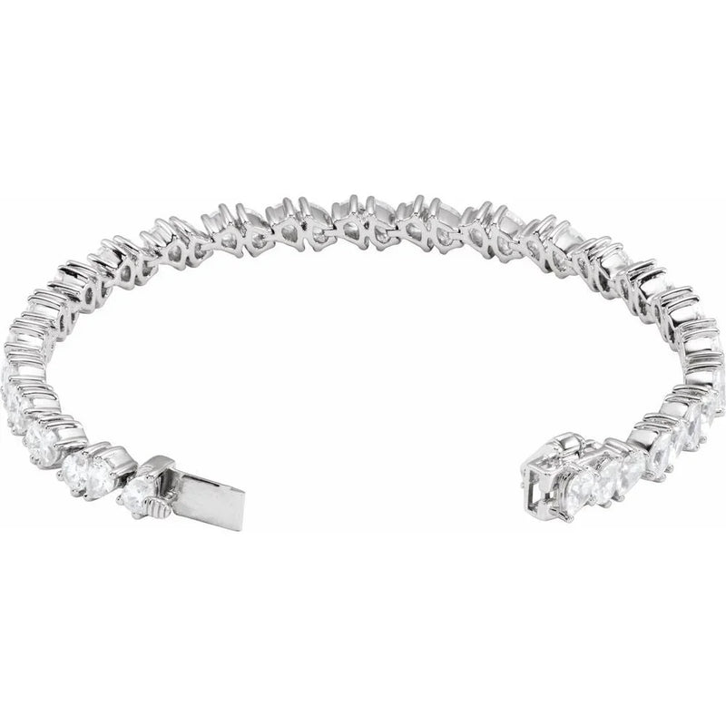 Éclat de Giverny, Lab-Grown Diamond Line Tennis Bracelet