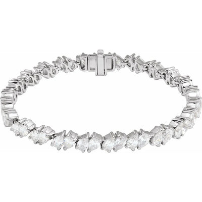 Éclat de Giverny, Lab-Grown Diamond Line Tennis Bracelet