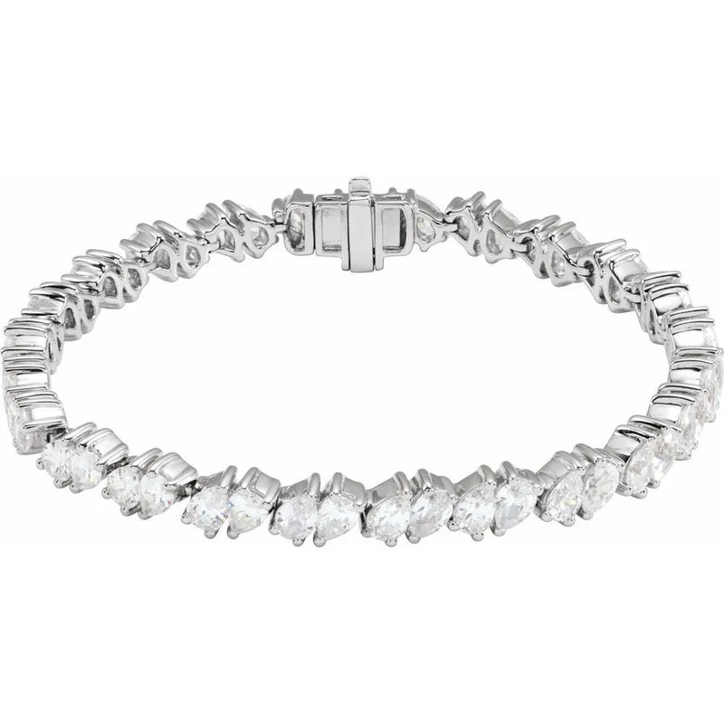 Éclat de Giverny, Lab-Grown Diamond Line Tennis Bracelet