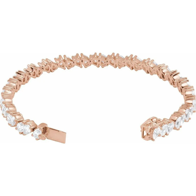Éclat de Giverny, Lab-Grown Diamond Line Tennis Bracelet