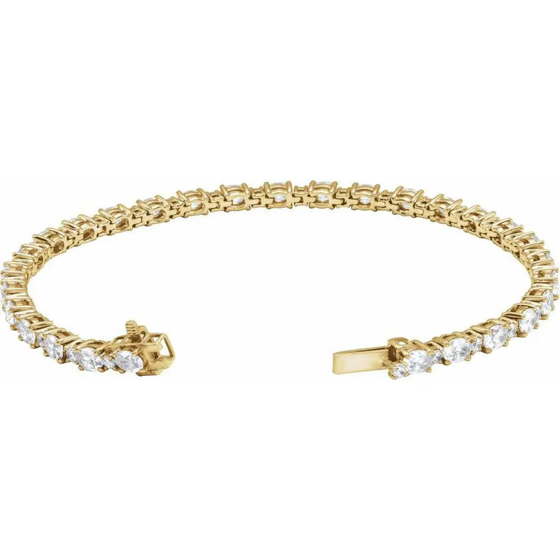 Étincelle de la Côte d'Azur, Diamond Tennis Bracelet