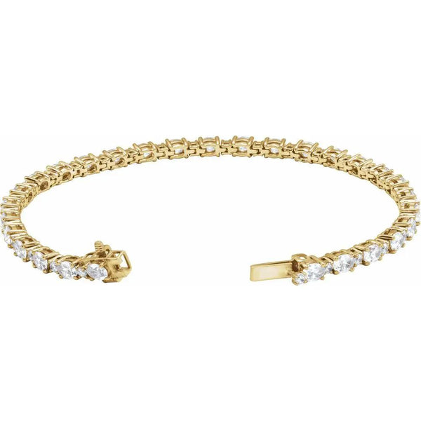 Étincelle de la Côte d'Azur, Diamond Tennis Bracelet
