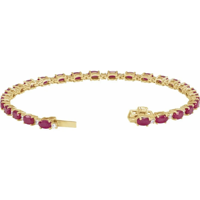 L'Éclat de Place Vendôme, Ruby & Diamond Bracelet