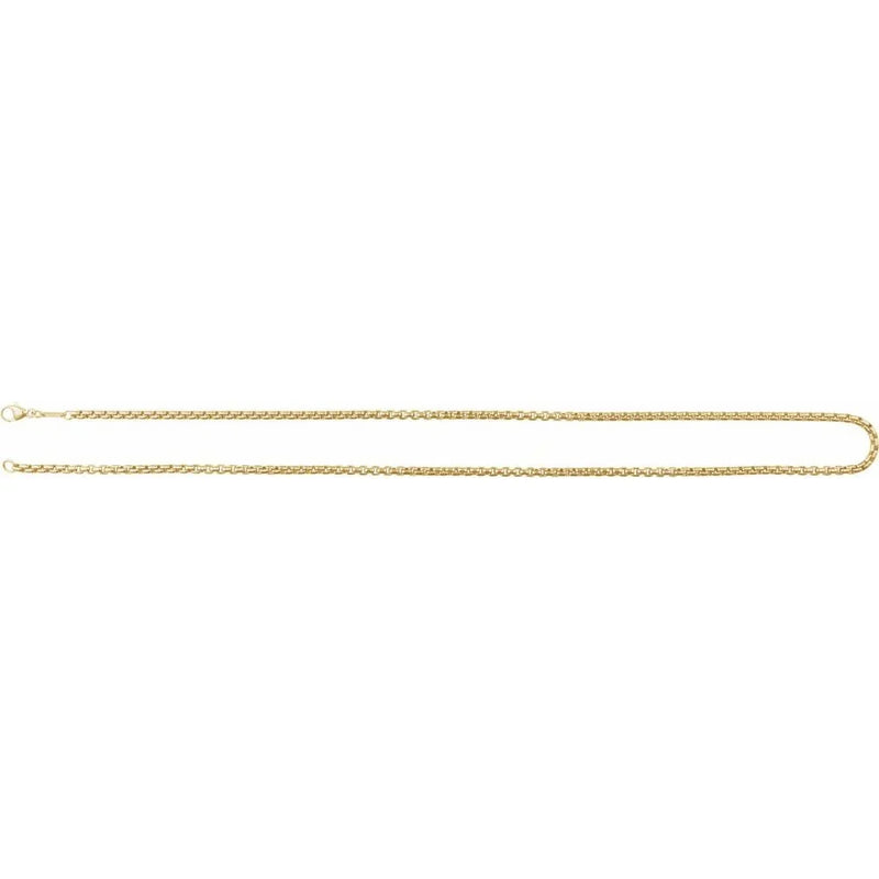 Maille de Place Vendôme, White Gold Rounded Box Necklace