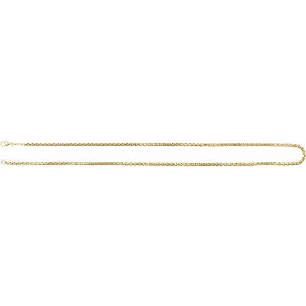 Maille de Place Vendôme, White Gold Rounded Box Necklace