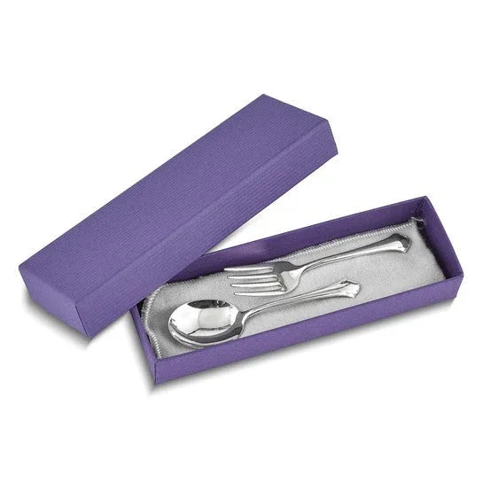 Rosée de Seine, Sterling Silver Infant Flatware Set