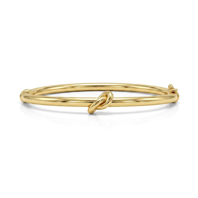 Reflet de Biarritz, Gold Vermeil Entwined Link Bangle
