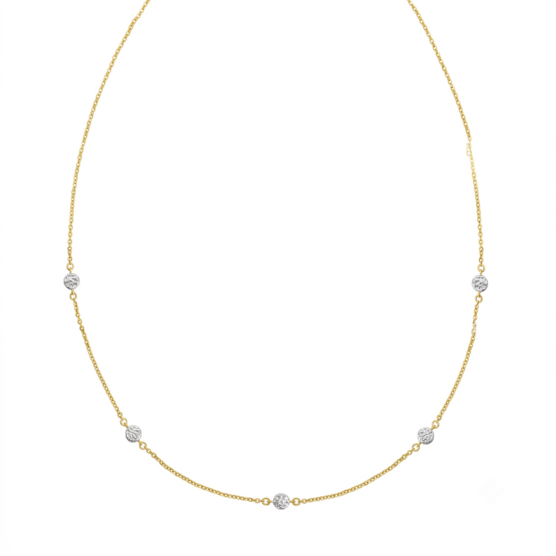Diamond Station Necklace