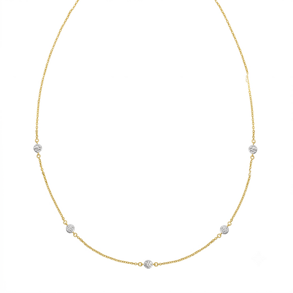 Diamond Station Necklace
