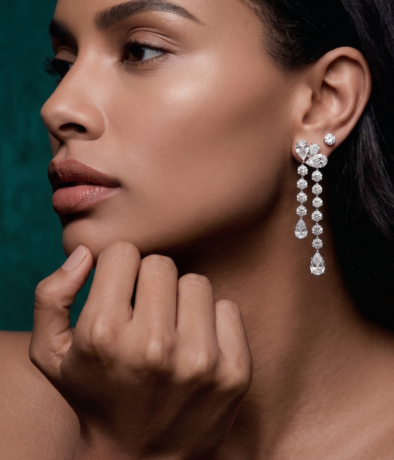 Chapitre Premier Lab-Grown Diamond Dangle Earrings