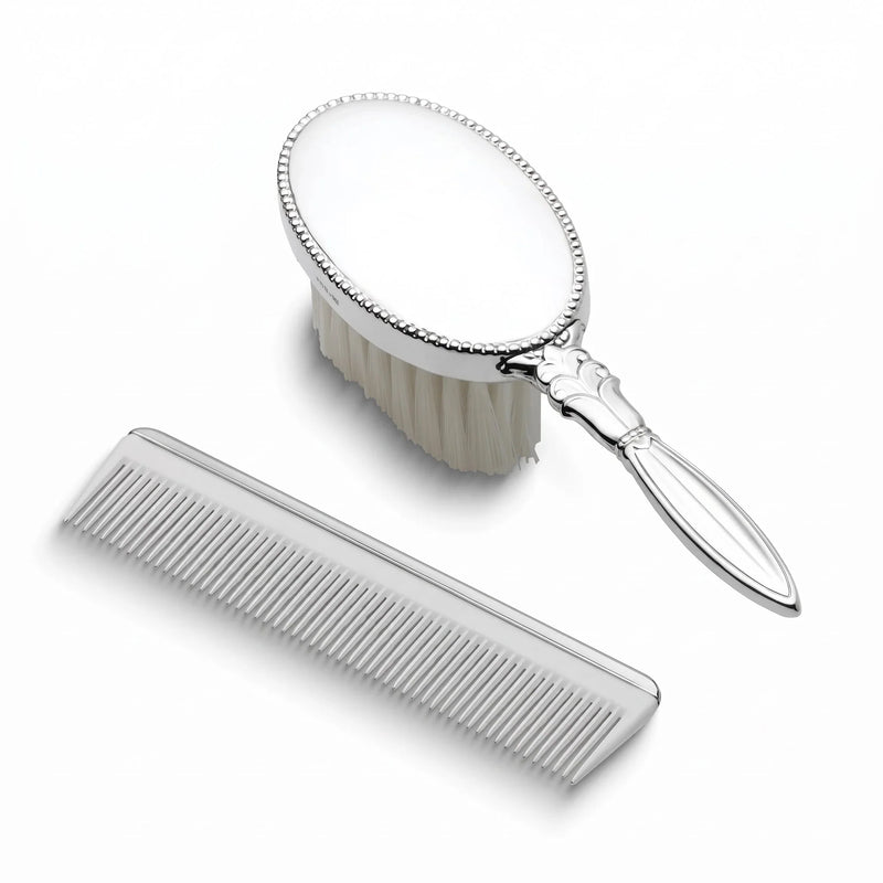 Lumière de Versailles, Sterling Silver Hair Brush and Comb Set