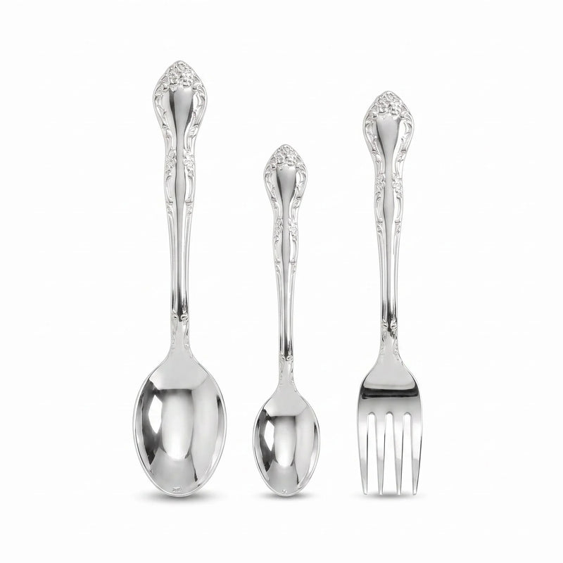 Argent de Versailles, Silver-Plated Baby Feeding Set