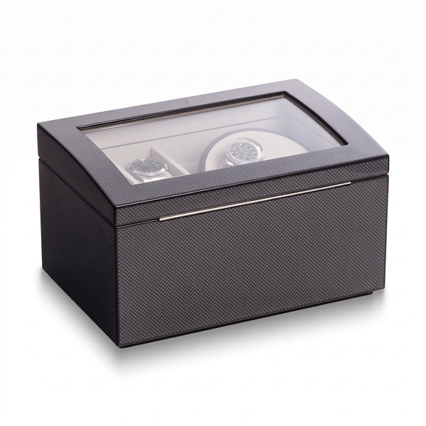 L'Éclat de Tuileries, Carbon Fiber & Glass Watch Winder