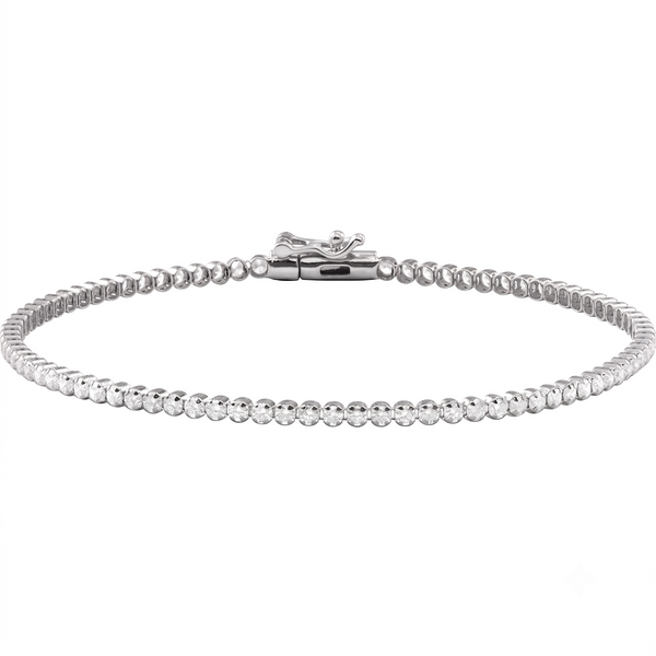 Lightweight Diamond Tennis Bracelet