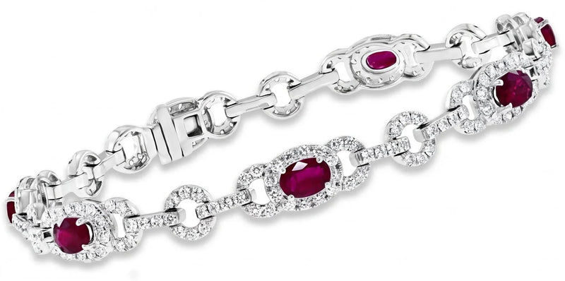 Preciosa, Ruby & Diamonds Bracelet