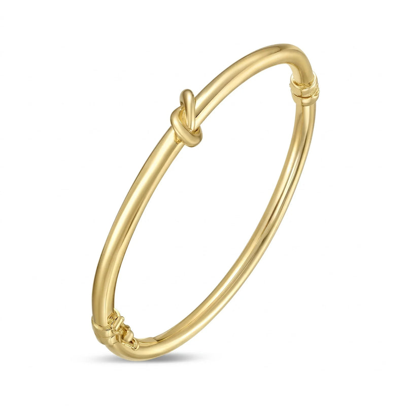 Reflet de Biarritz, Gold Vermeil Entwined Link Bangle