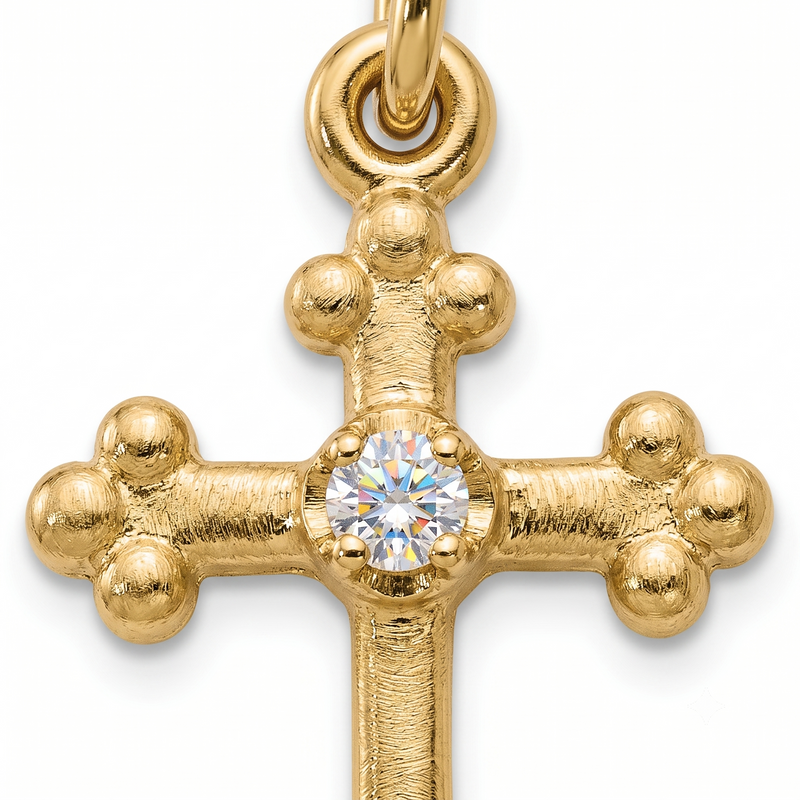 La Petite Croix, Small Cross Pendant