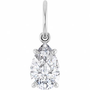 14K White Gold