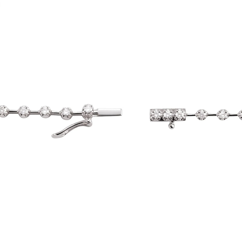 Lumière du Vendôme, White Gold Diamond Tennis Necklace