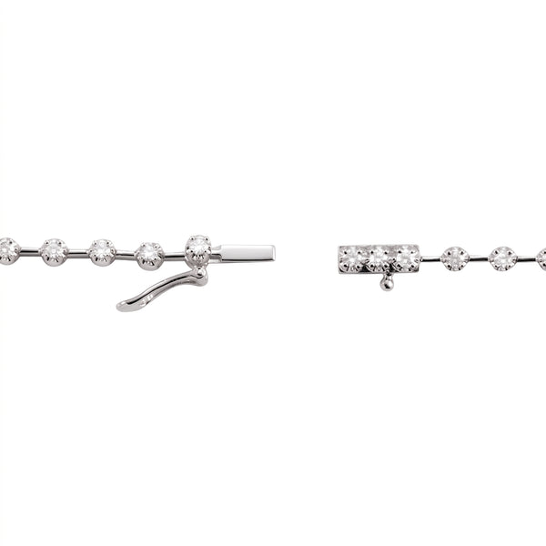 Lumière du Vendôme, White Gold Diamond Tennis Necklace