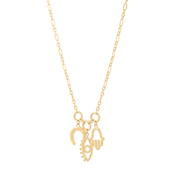 Lucky Charms Dangle Necklace (18