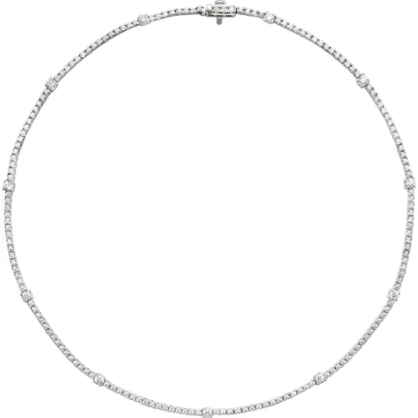 Aurore de Chambord, Lab-Grown Diamond Tennis Necklace