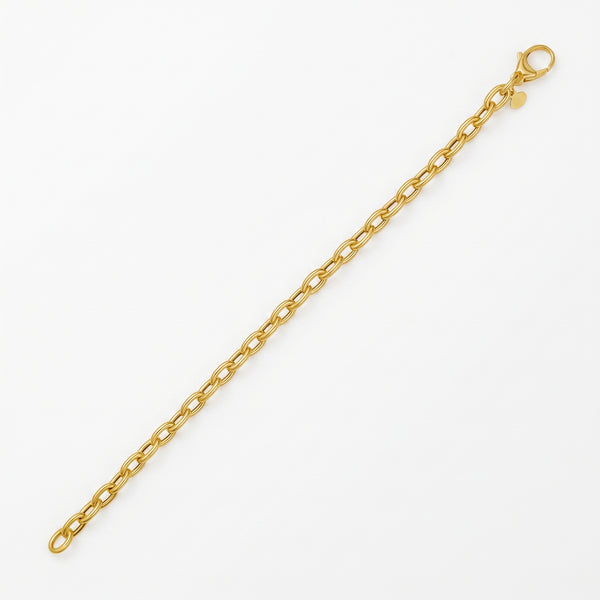 La Chaîne du Pont-Neuf, 14K Gold Rolo Link Bracelet