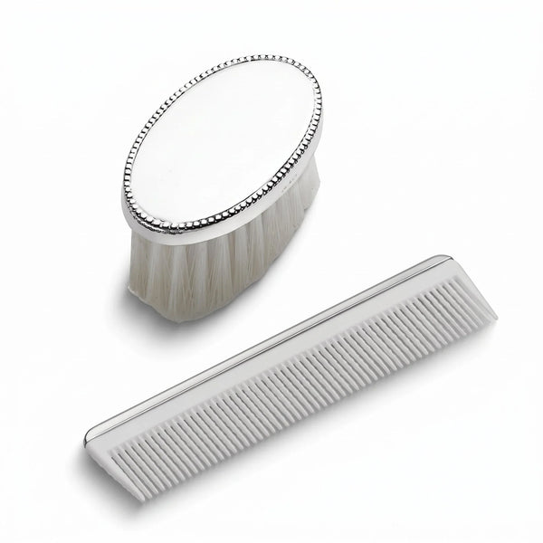 Éclat de Loire, Sterling Silver Comb And Brush Set