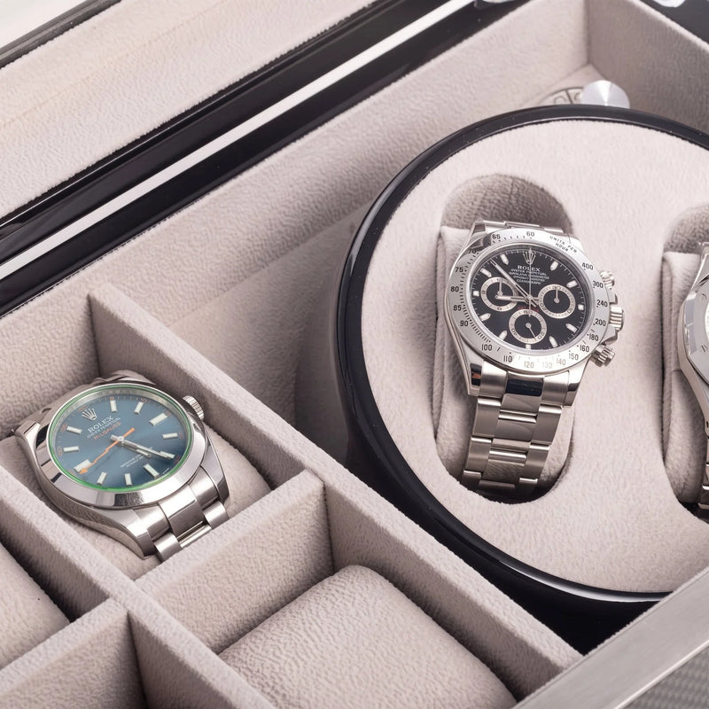 L'Éclat de Tuileries, Carbon Fiber & Glass Watch Winder