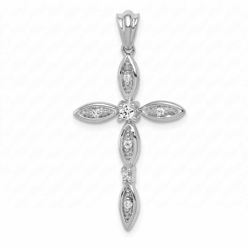Le Chemin, Diamond Cross Pendant