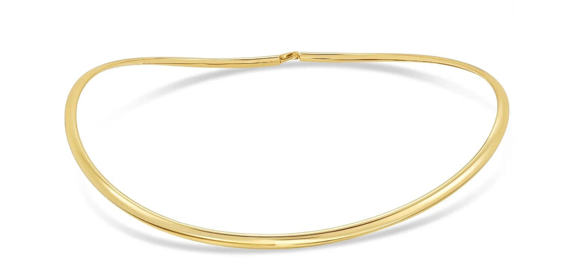Lumière de Versailles, Gold Omega Collar Necklace