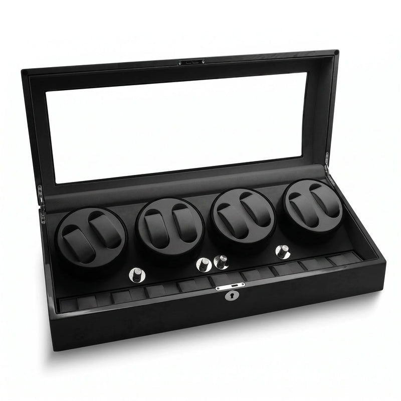 L'Écrin de Versailles, Piano Black Lacquer Watch Winder