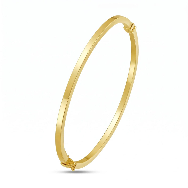 Soleil de Versailles, Yellow Gold Geometric Bangle