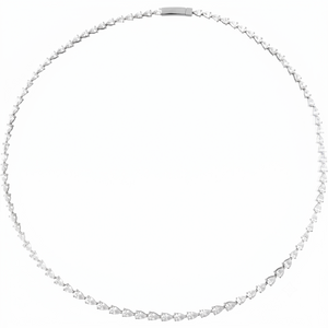 14K White Gold