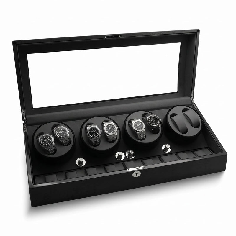 L'Écrin de Versailles, Piano Black Lacquer Watch Winder