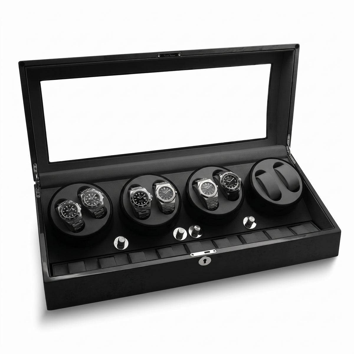 L'Écrin de Versailles, Piano Black Lacquer Watch Winder