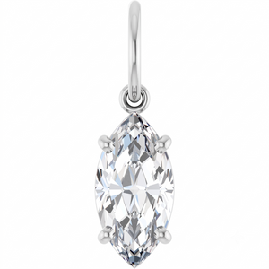 14K White Gold