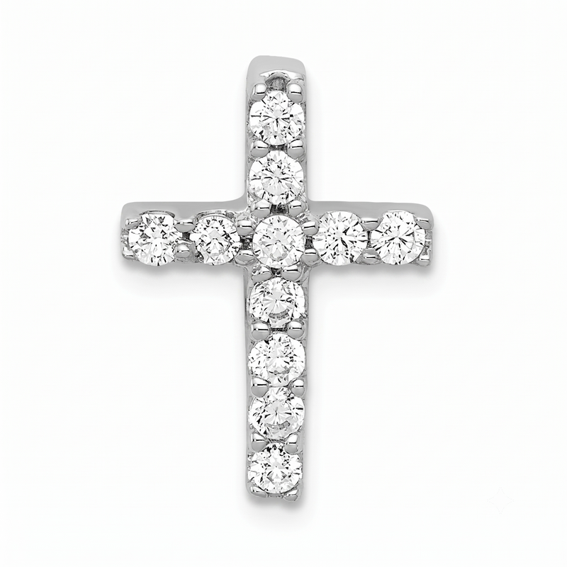 Diamond Latin Cross Chain Slide
