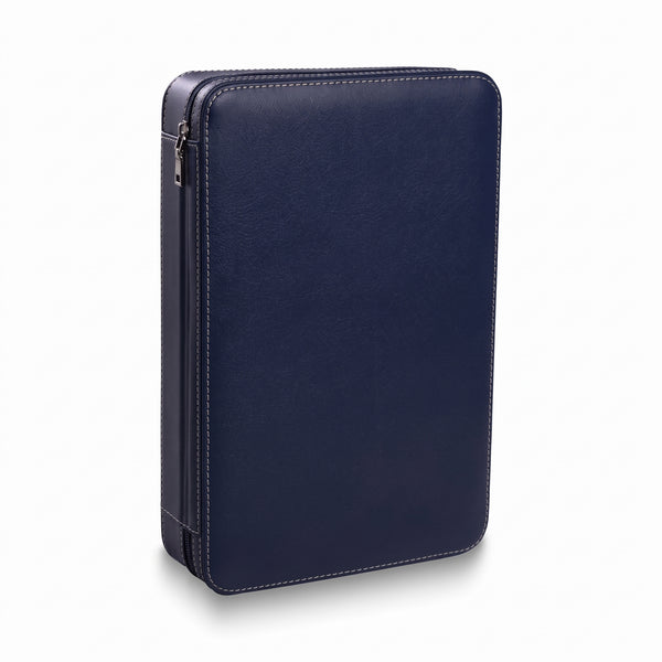 L'Étui de Versailles, Royal Blue Leather Travel Case