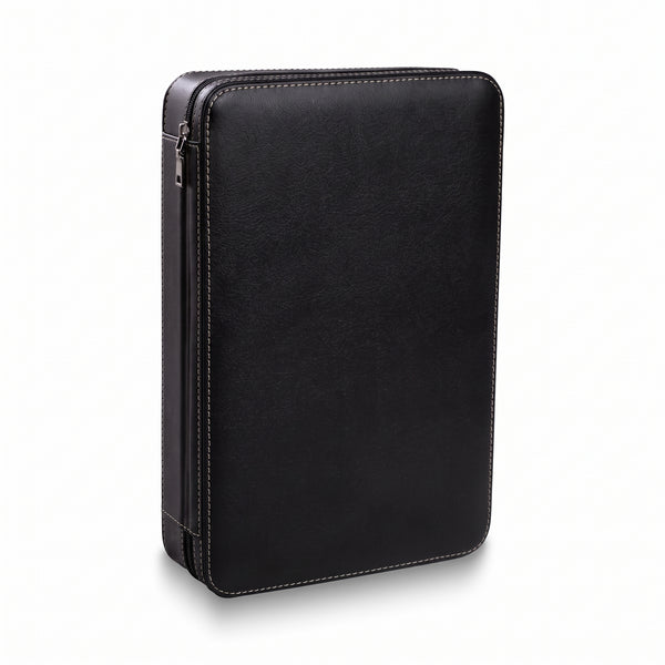Velours de Tuileries, Leather Timepiece & Eyewear Organizer
