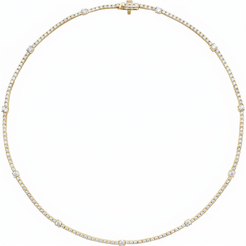 Aurore de Chambord, Lab-Grown Diamond Tennis Necklace