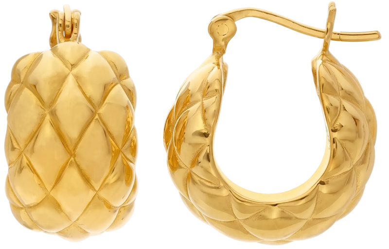 Crosshatch earrings