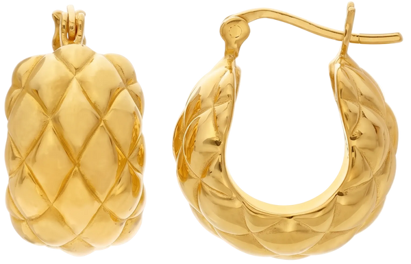 Crosshatch earrings