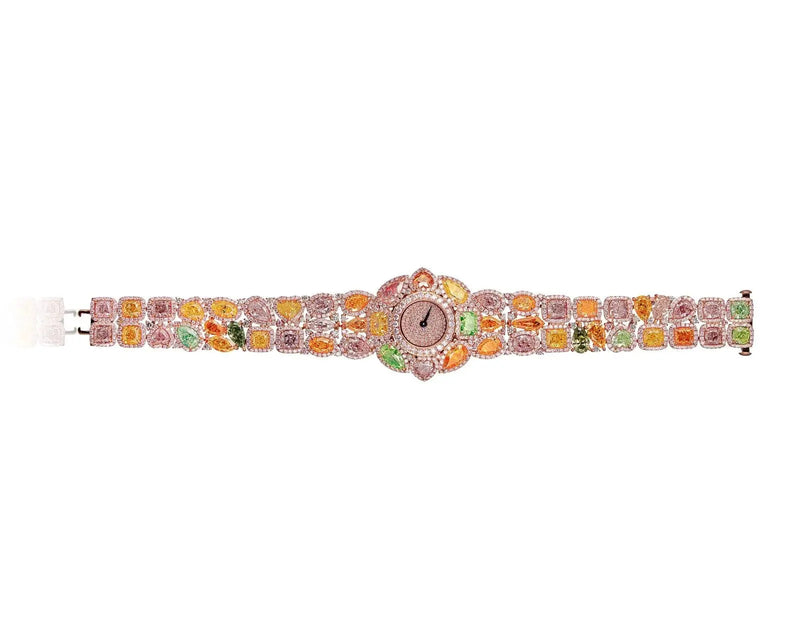 Prisme du Temps, Natural Fancy Diamonds Watch