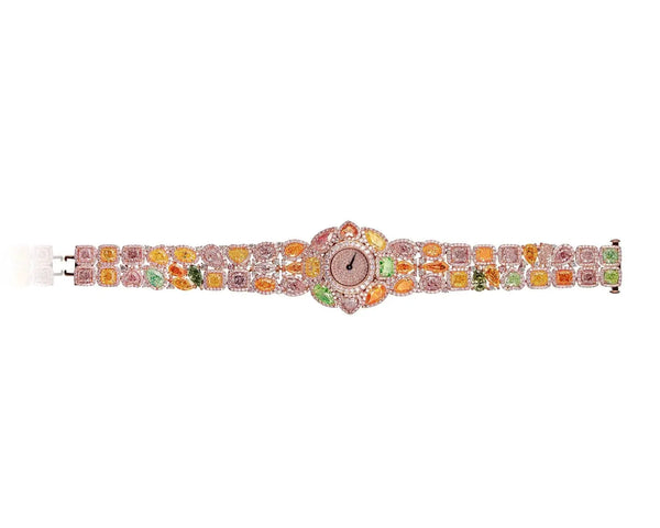 Prisme du Temps, Natural Fancy Diamonds Watch